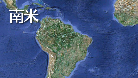南米クルーズマップ
